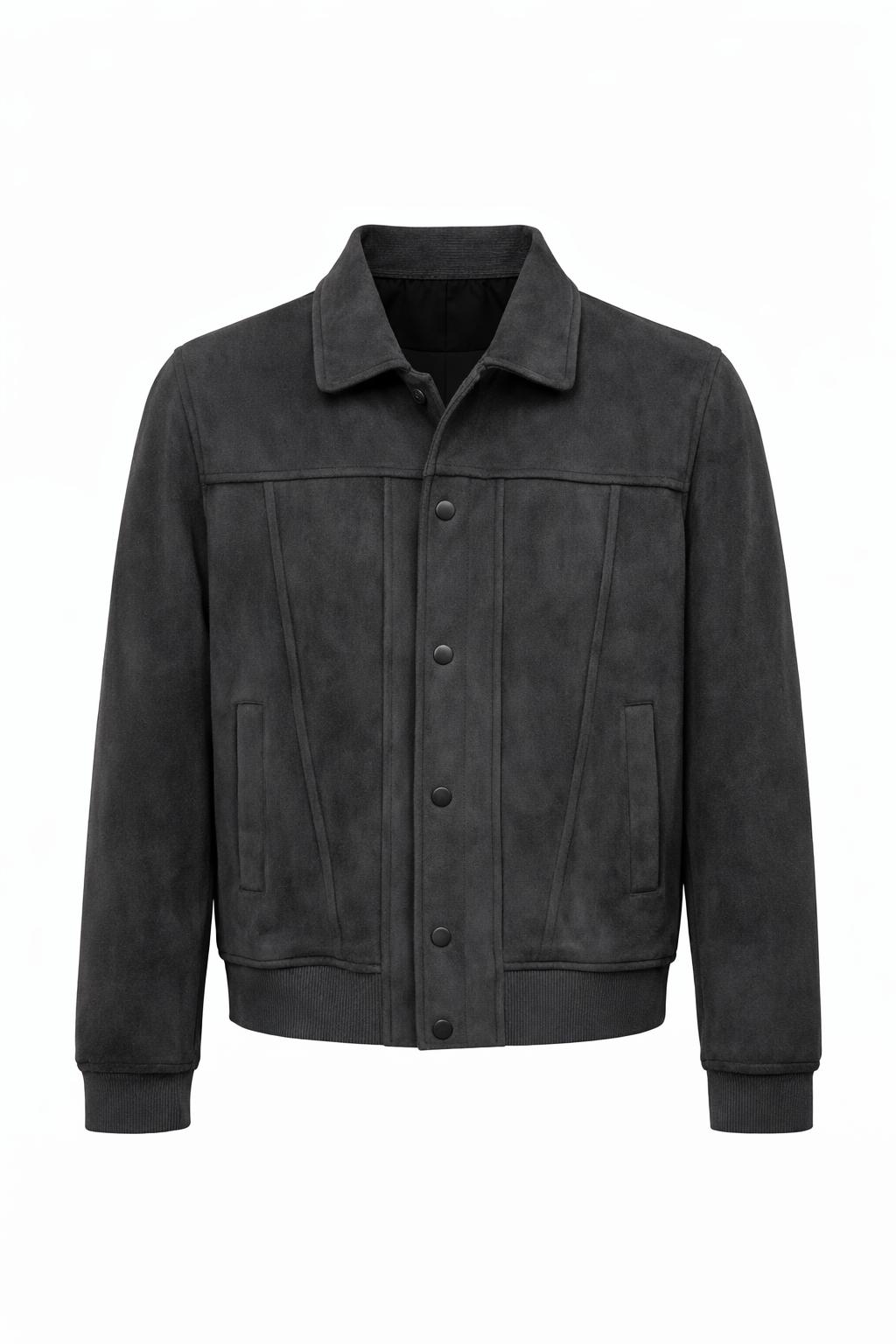 Giacca Uomo Effetto Scamosciato Urban Fit